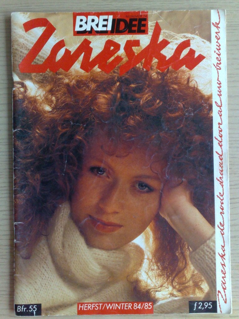 Zareska breiblad herfst / winter nr. 14, Verzenden, Zo goed als nieuw, Breien, Patroon of Boek