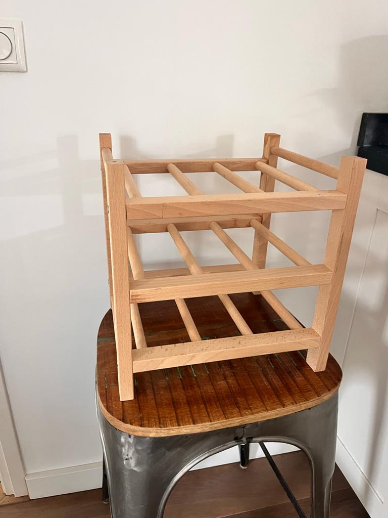 Ikea wijnrek hutten, Huis en Inrichting, Woonaccessoires | Wijnrekken, 5 tot 15 flessen, Ophalen of Verzenden, Zo goed als nieuw