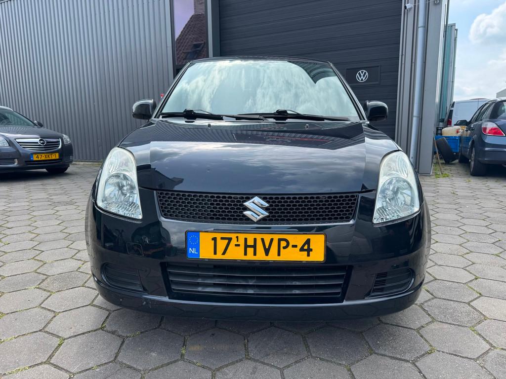 Suzuki Swift 1.3 GLS - Lage km / NAP - Airco - 5 Deurs -, Voorwielaandrijving, Stof, Zwart, 965 kg