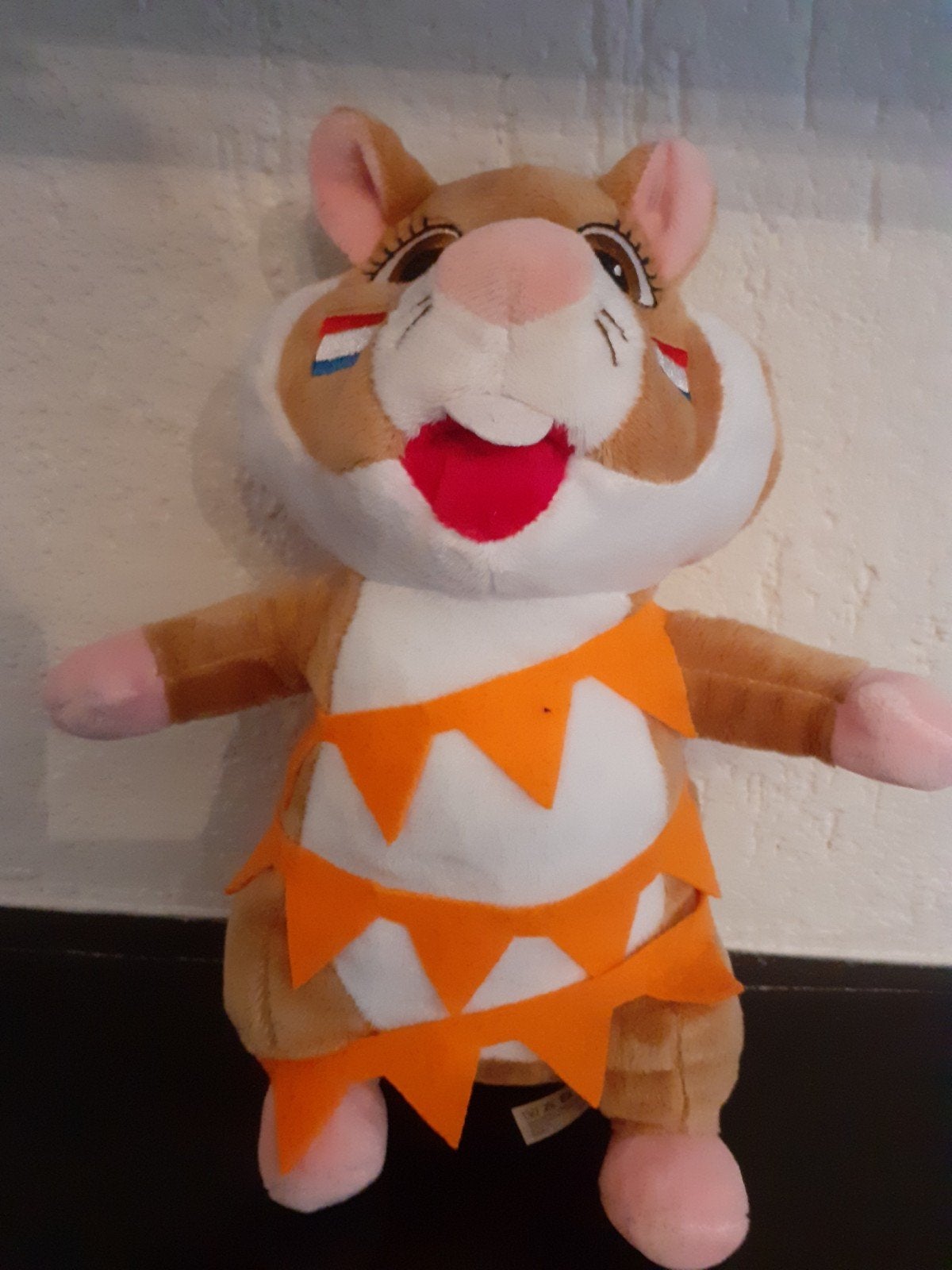Albert Heijn hamster koningsdag, Ophalen of Verzenden, Zo goed als nieuw, Pop