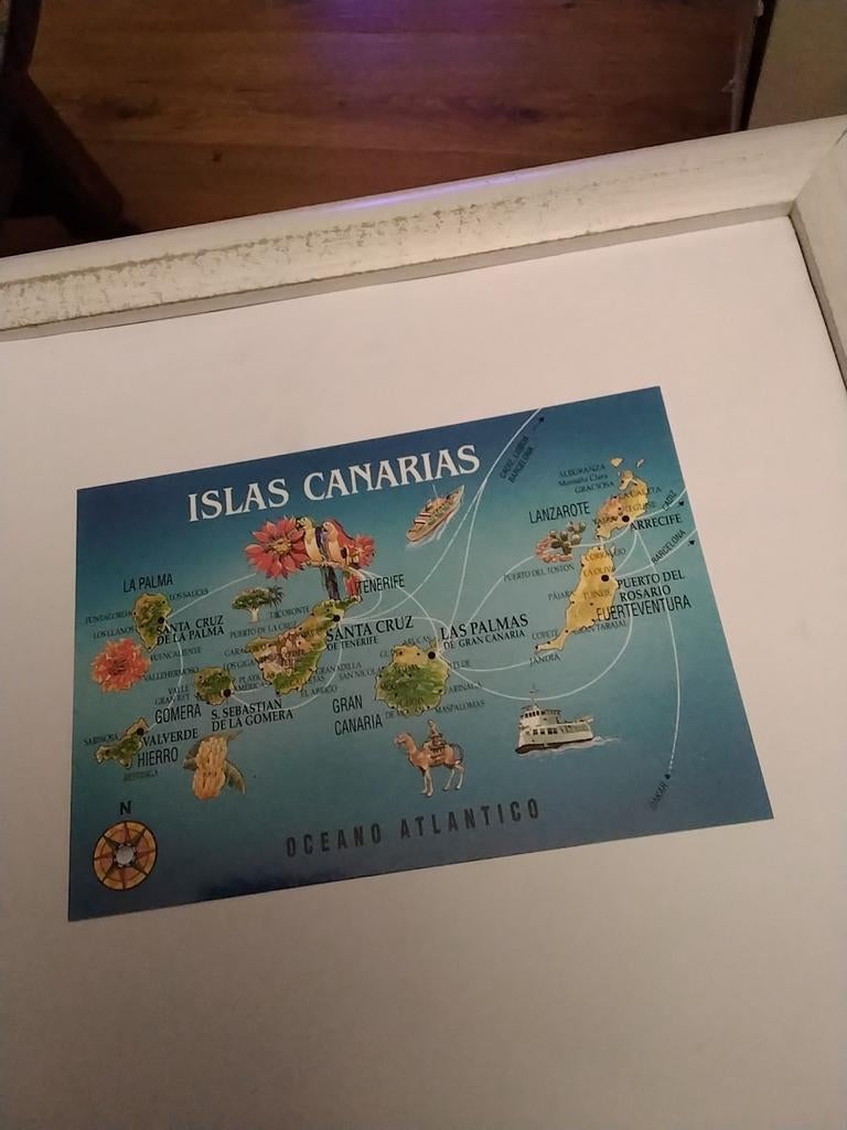 ISLAS CANARIAS, Ophalen of Verzenden, Sterren en Beroemdheden