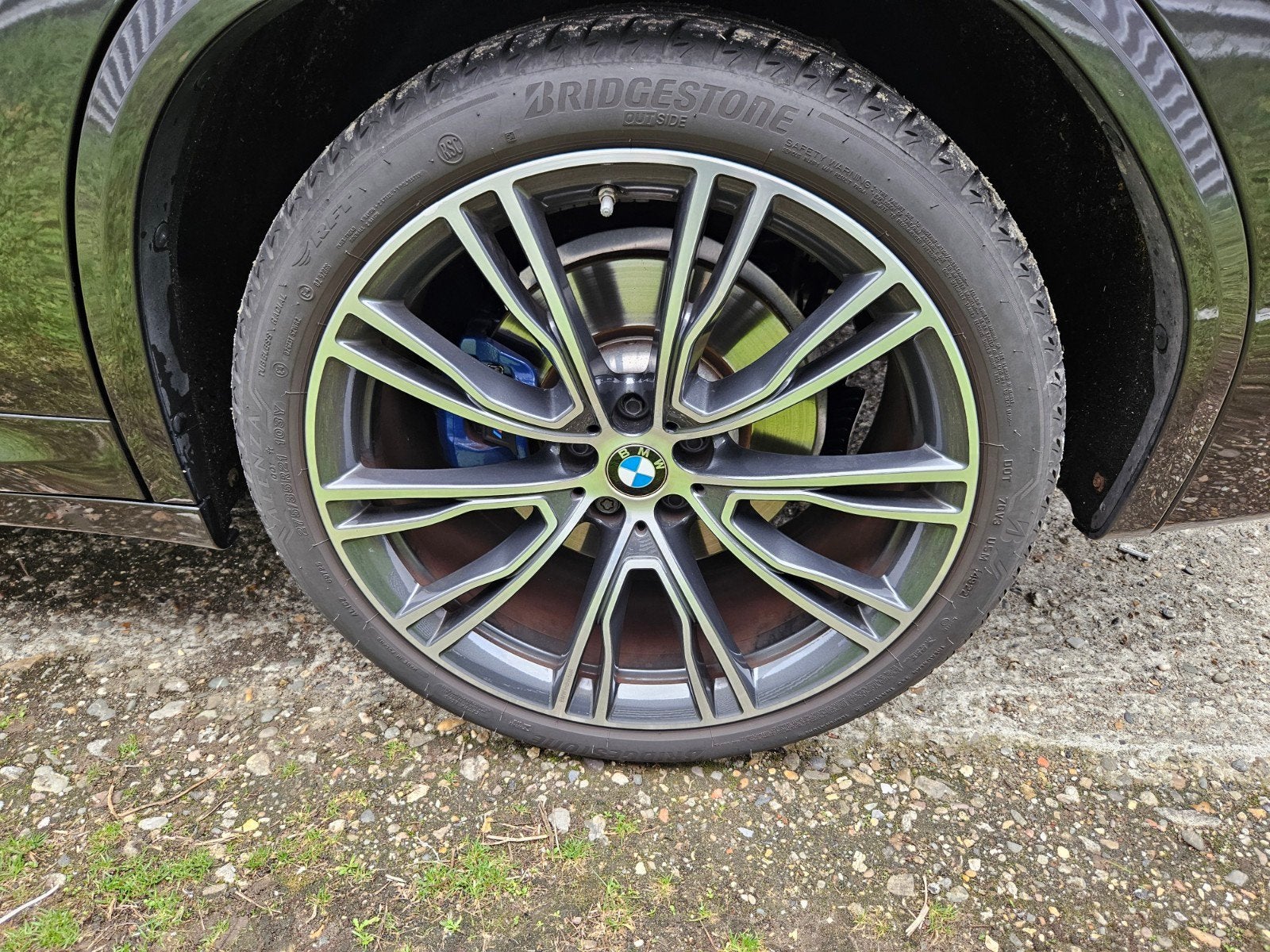21 inch originele 726i bmw individual  velgen, Ophalen, 245 mm, Banden en Velgen, 21 inch