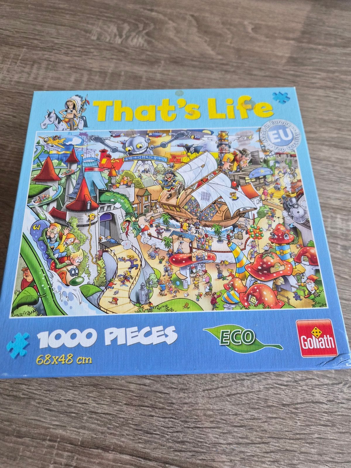 thats life puzzel 1000, Ophalen, 500 t/m 1500 stukjes, Zo goed als nieuw