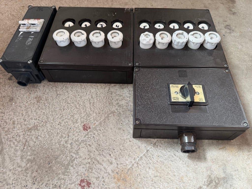 Groepenkast Electro, Doe-het-zelf en Verbouw, Ophalen of Verzenden, Gebruikt, Berker, Groepenkast