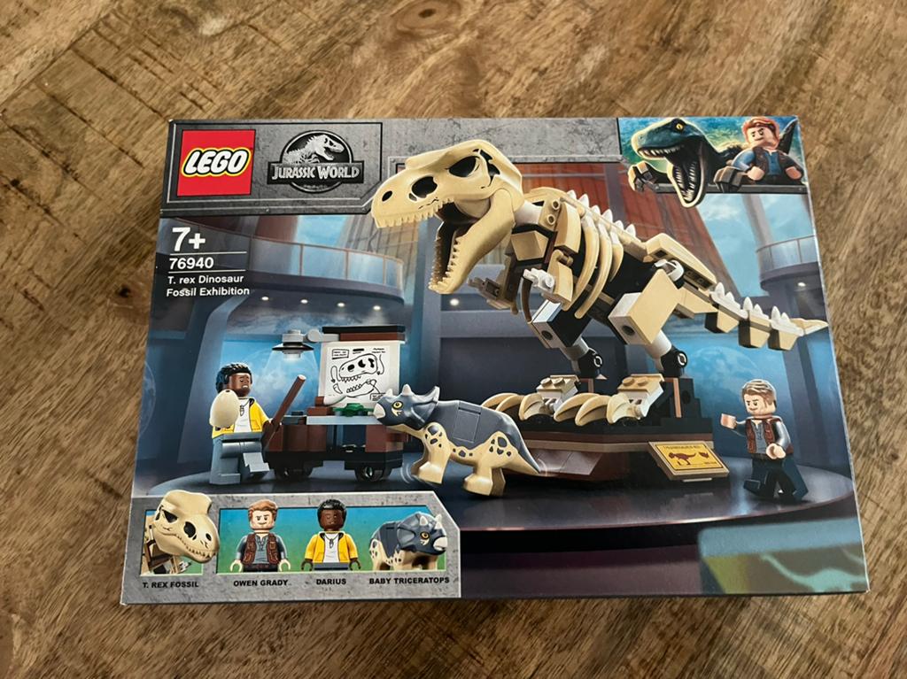 Lego 76940 Jurassic World T Rex Dinosaur Fossil Exhibition, Jurassic World, Lego, Nieuw, Ophalen of Verzenden