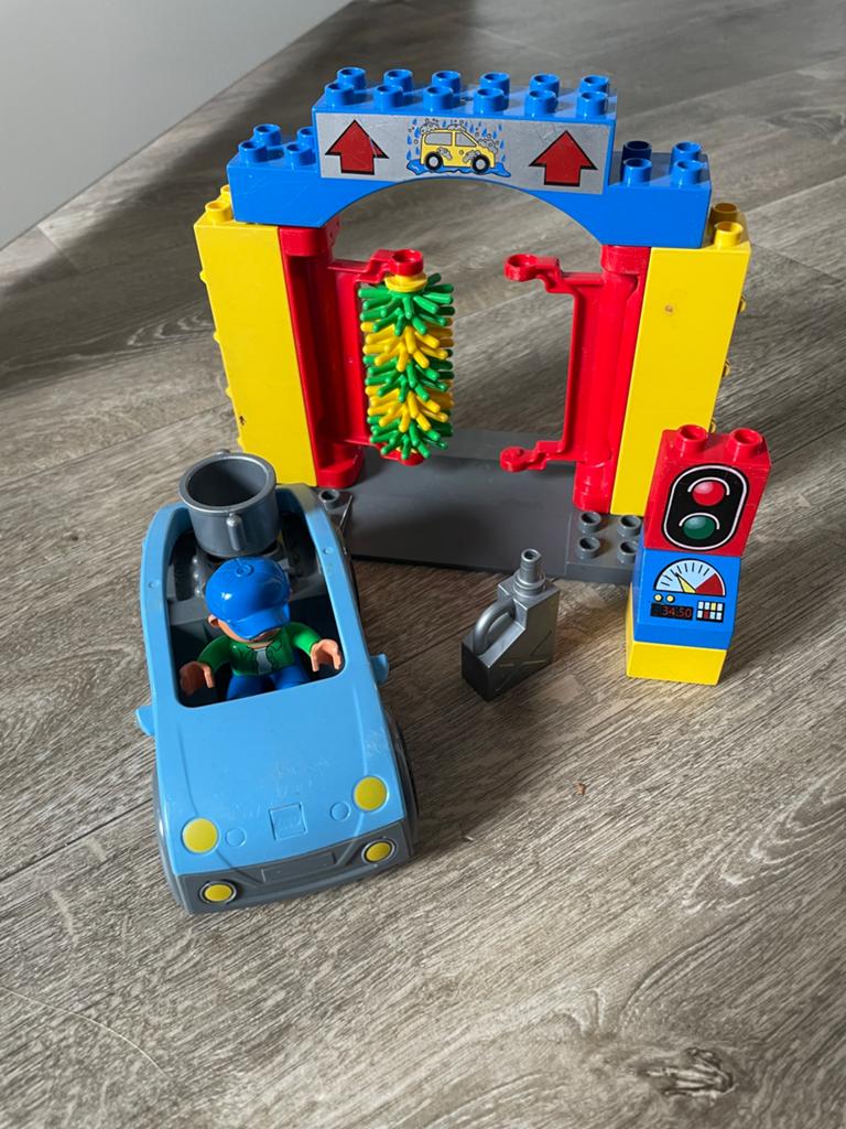 Lego Duplo wasstraat, Ophalen of Verzenden, Gebruikt, Complete set, Duplo