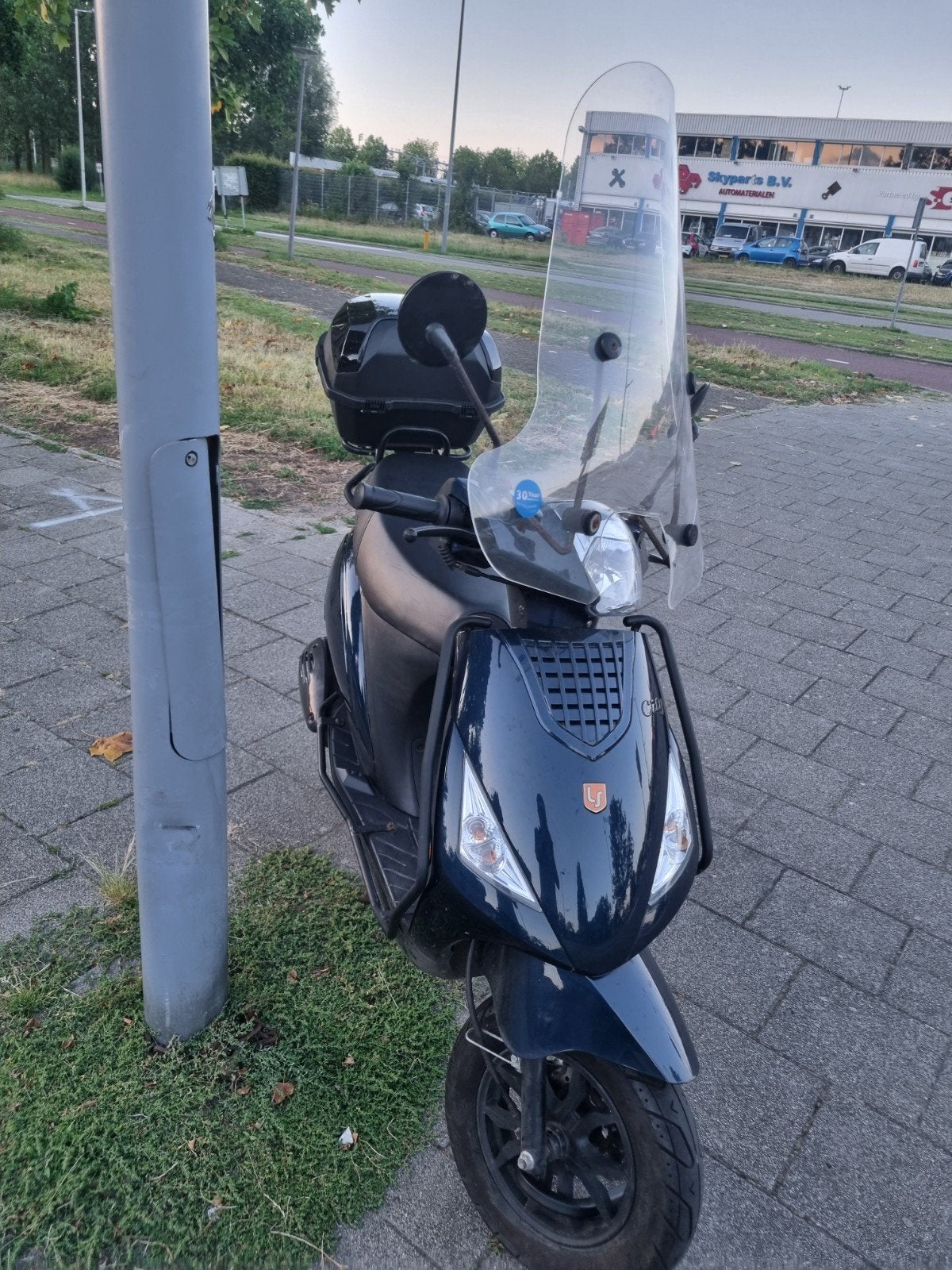 La Souris City Scooter - Blauw, inclusief topkoffer, Ophalen, Benzine, Overige merken