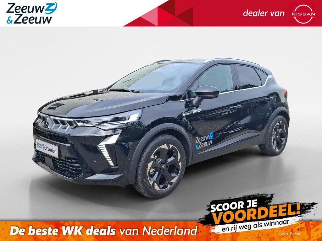 Mitsubishi ASX 1.8 HEV AT Executive | DEMO voertuig vraag na, Auto's, Mitsubishi, 12 maanden, Euro 6, 4 cilinders, Zwart