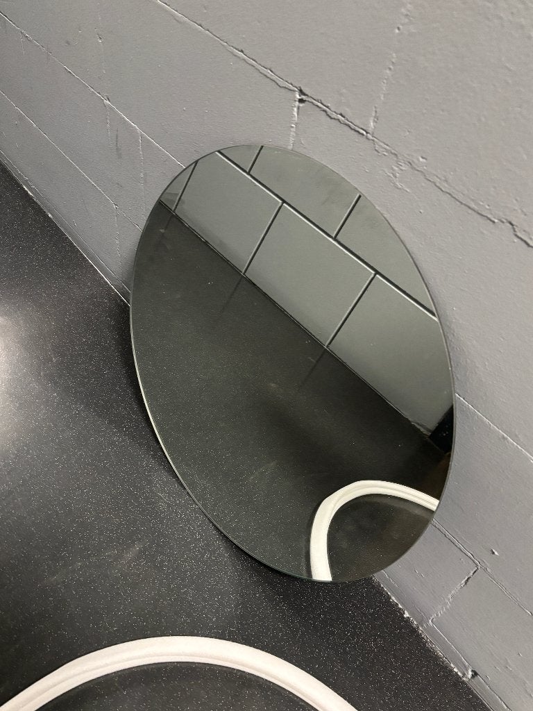 spiegel rond 60 cm, Ophalen, Rond, Zo goed als nieuw, Minder dan 100 cm