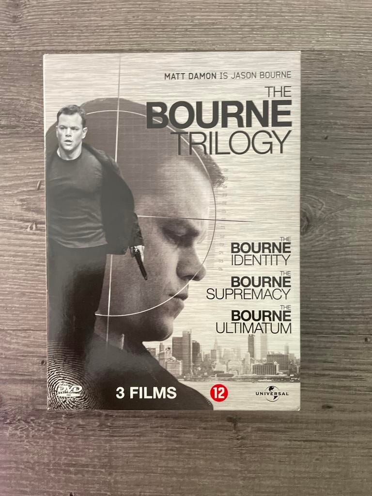 The Bourne Trilogy DVD Boxset - Actiethriller (3 films), Boxset, Actiethriller, Ophalen of Verzenden, Zo goed als nieuw