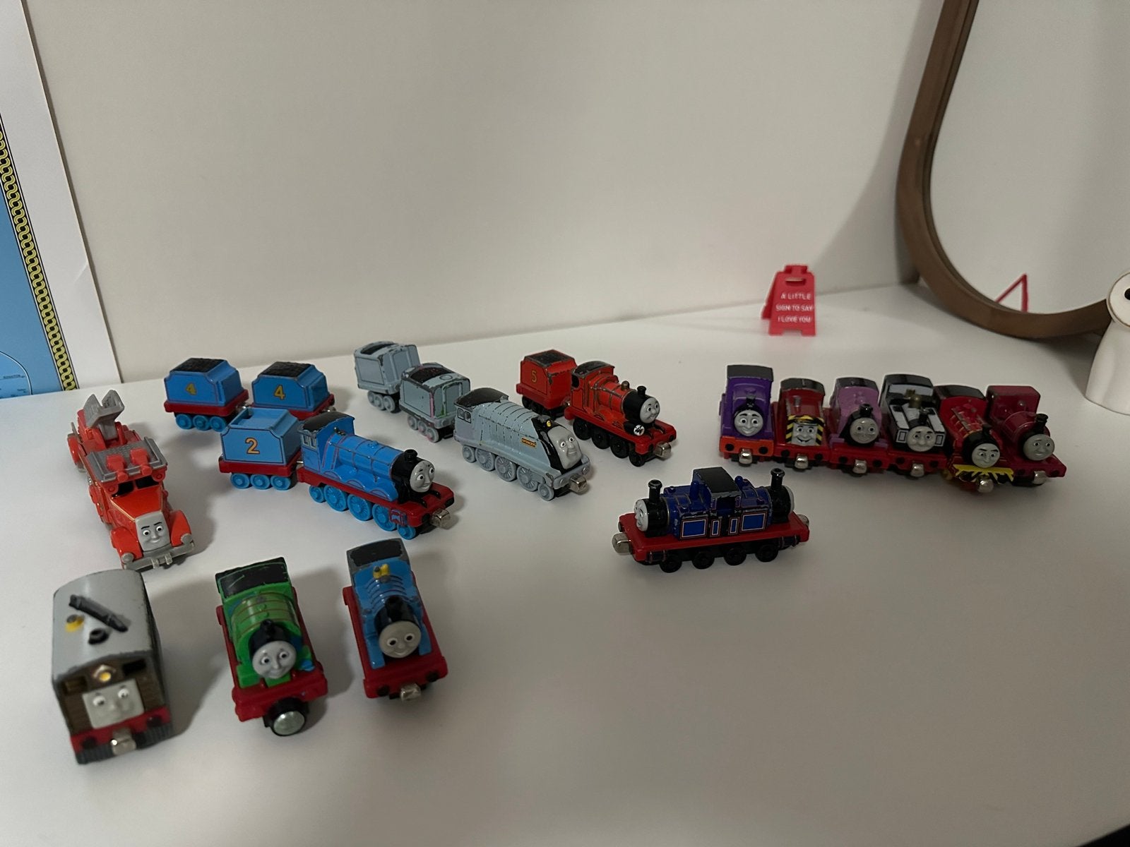 Thomas de Trein en Vrienden Speelgoedfiguren Collectie, Ophalen of Verzenden, Gebruikt