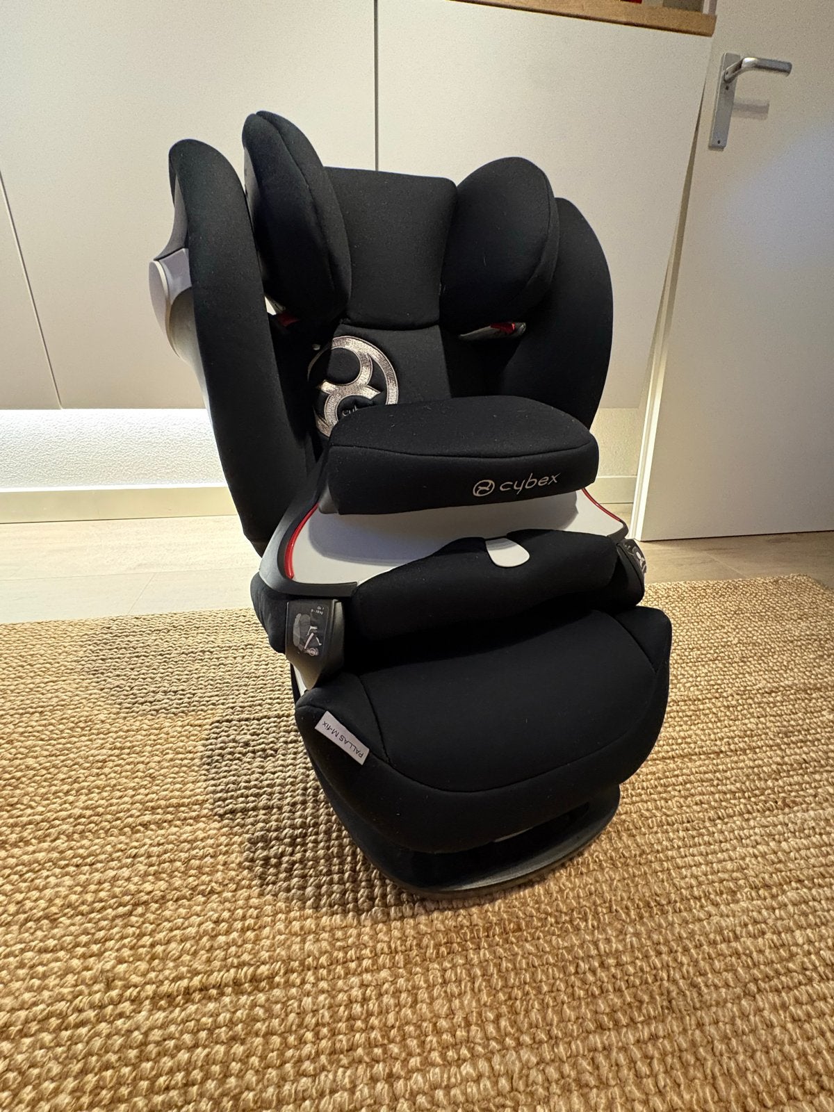 Cybex Pallas M-Fix autostoel 9-36 kg, Autogordel of Isofix, Gebruikt, Zijbescherming, 9 t/m 36 kg