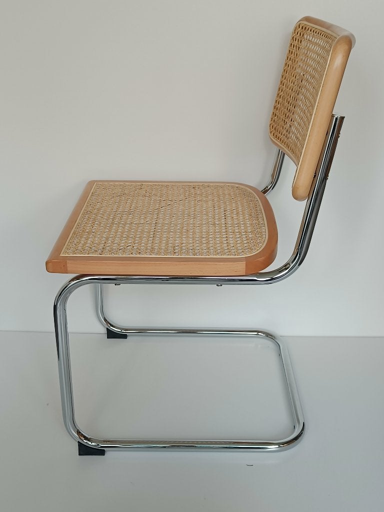 12x Classic Cesca Breuer eetkamer stoel hout rotan webbing, Nieuw, Ophalen of Verzenden, Vintage Japandi Bauhaus Design, Vijf, Zes of meer stoelen