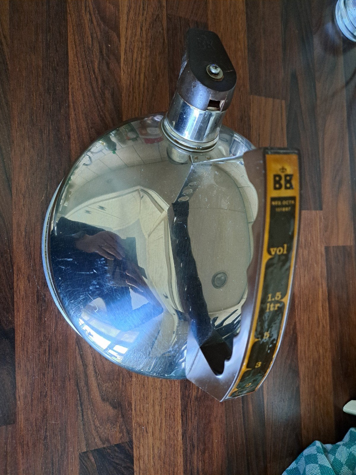 BK fluitketel/ waterkoker., Huis en Inrichting, Keuken | Potten en Pannen, Ophalen of Verzenden, Rvs
