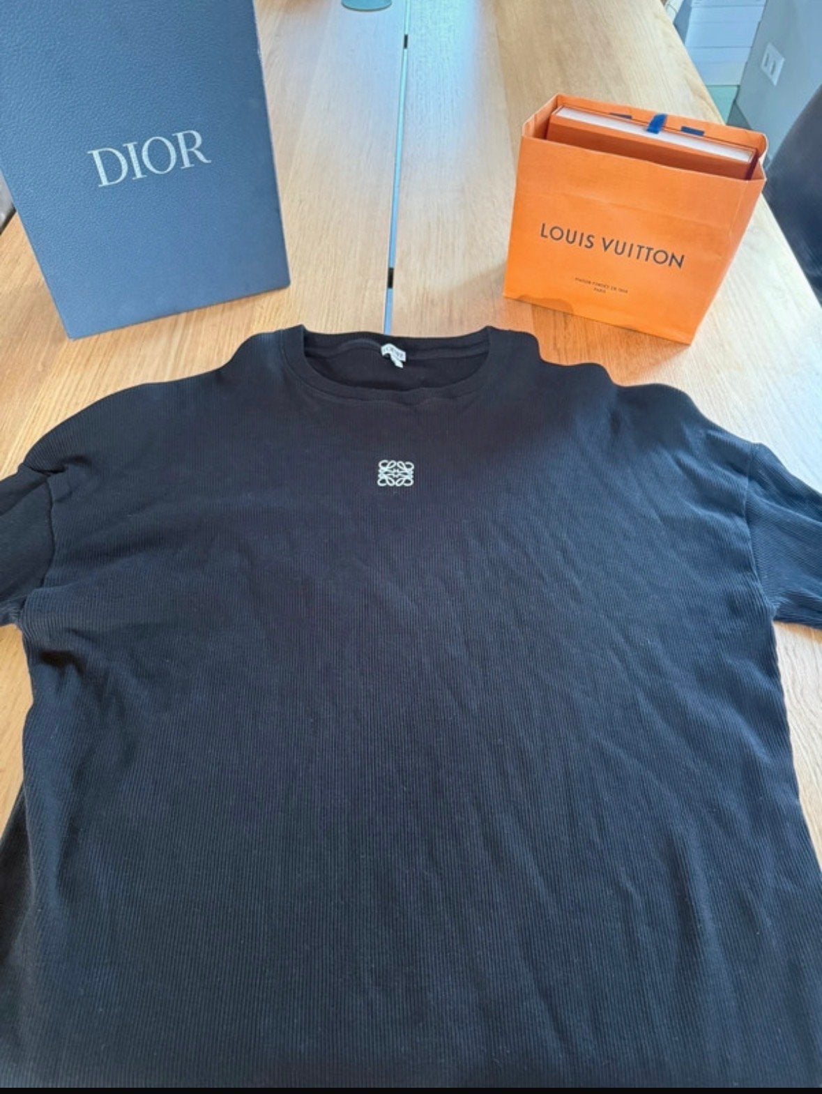 Loewe long sleeve Zwart Maat S, Zwart, Ophalen of Verzenden, Zo goed als nieuw, Lange mouw