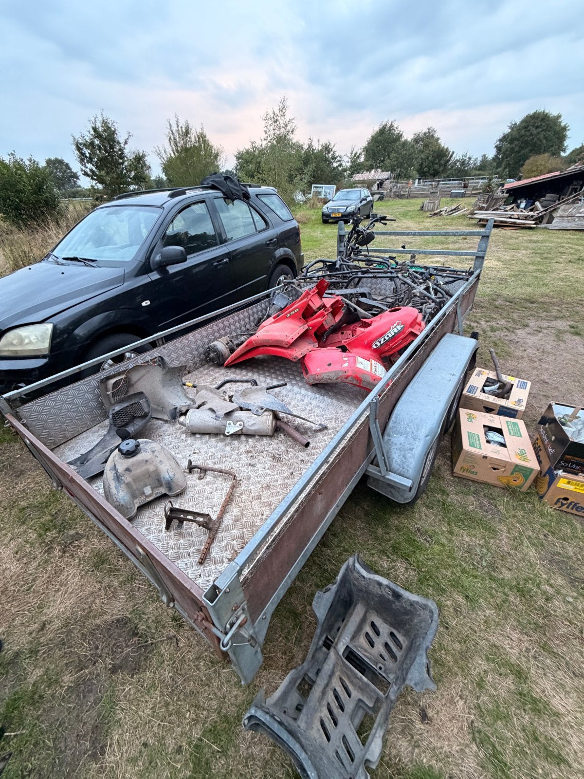 Suzuki Ozark Quads en Onderdelen (2012) - Project/Onderdelen, Ophalen of Verzenden, Gebruikt
