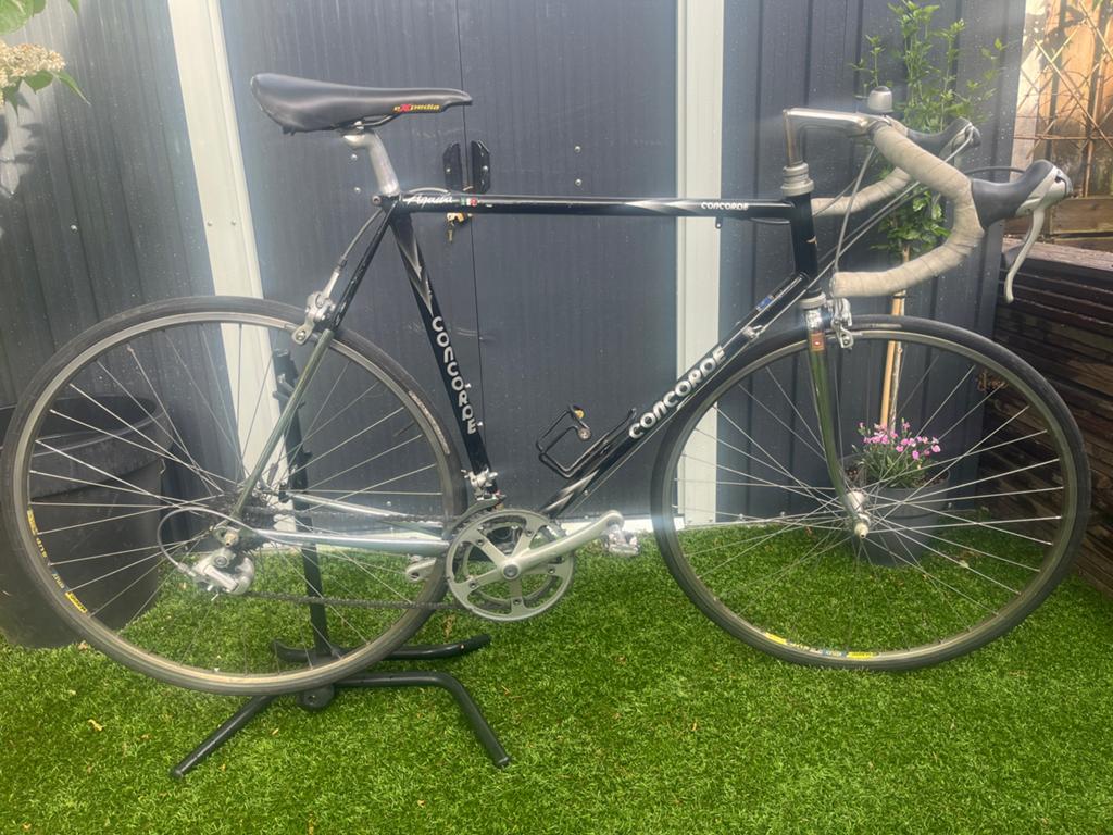 Mooie en goede Concorde Aquila !!, Fietsen en Brommers, Fietsen | Oldtimers, 55 tot 59 cm, Jaren '60 of nieuwer, Velgrem, Ophalen