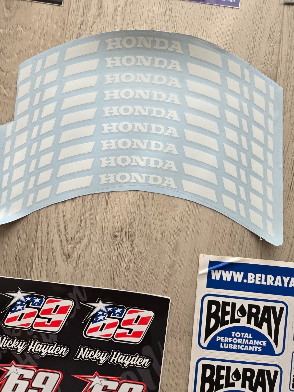 Motorstickers reclame diverse stickers Motoren motorsport..., Motoren, Accessoires | Stickers, Ophalen of Verzenden