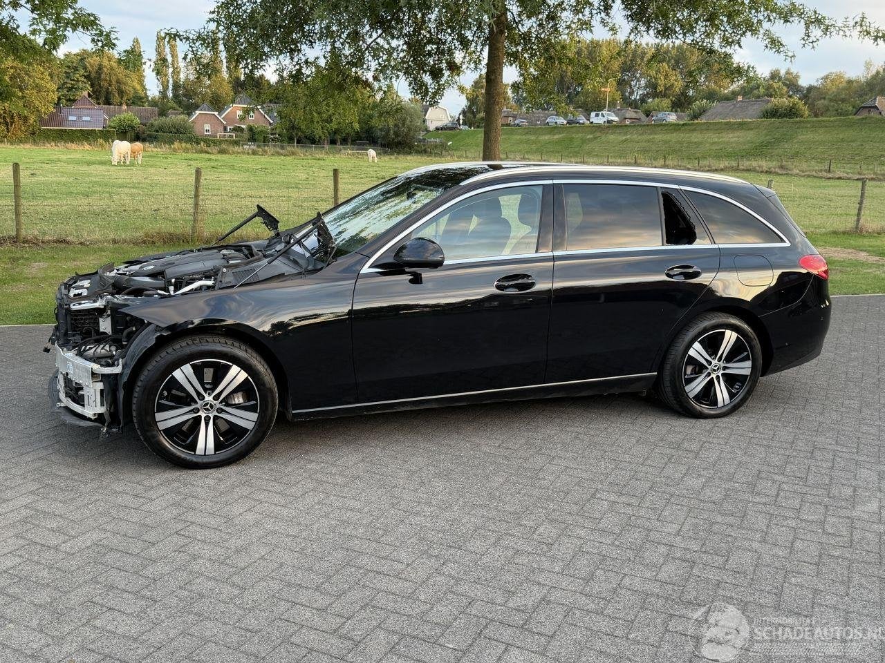 Mercedes-Benz C-Klasse C300de / Automaat (bj 2024), Automaat, Zwart, Mercedes-Benz, Stationwagon