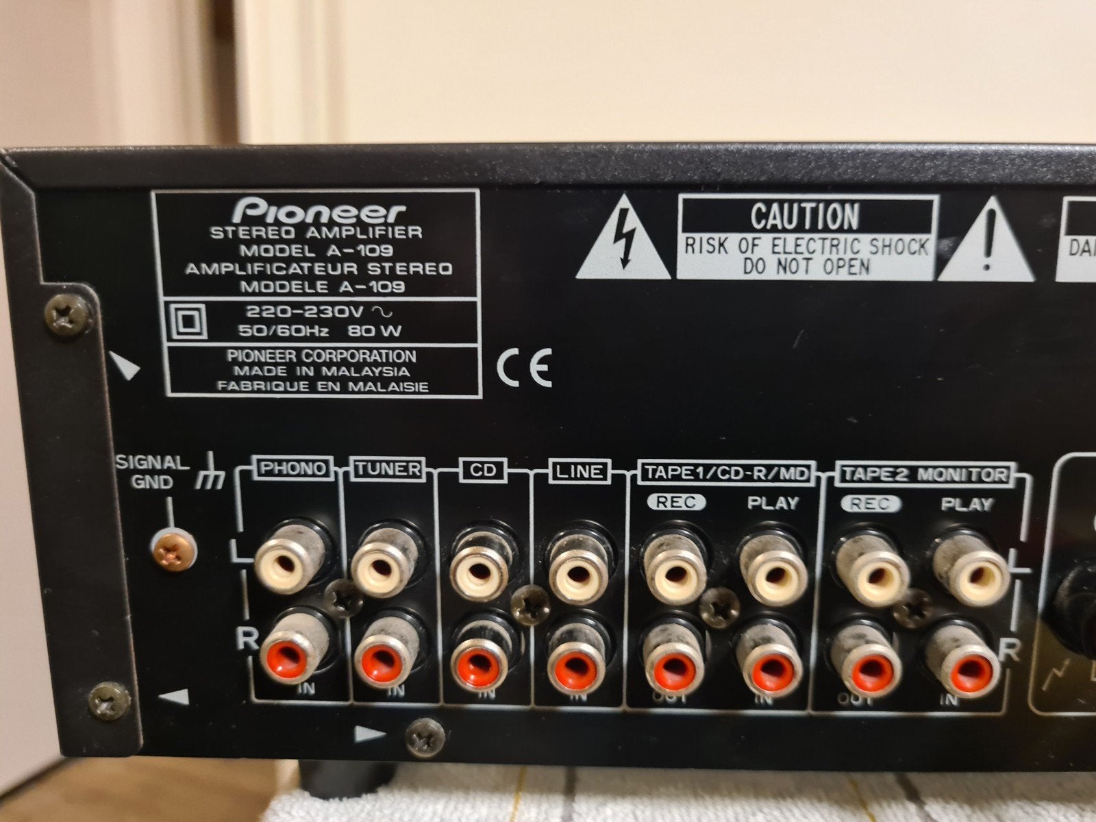 Pioneer A 109, Ophalen, Zo goed als nieuw, Pioneer