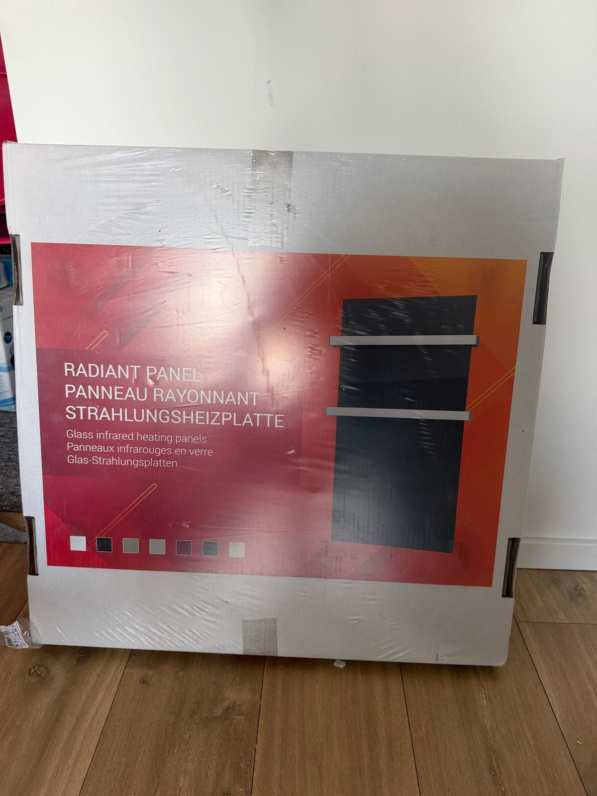 Nieuwe Badkamerspiegel met Infrarood Verwarming 60x60cm, Huis en Inrichting, Ophalen, Vierkant, Nieuw, Minder dan 100 cm