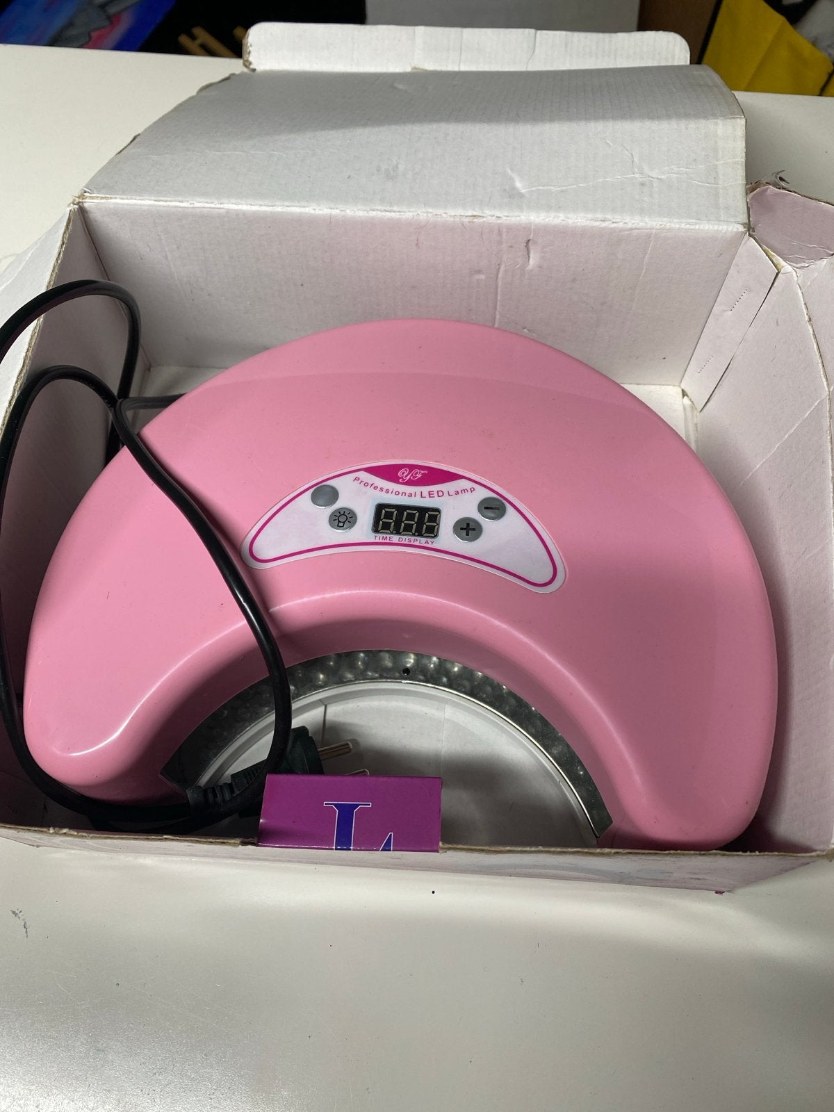 Led  nagel lamp, Ophalen of Verzenden
