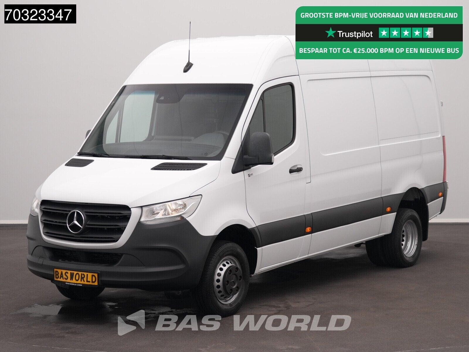 Mercedes Sprinter 514 CDI Automaat Dubbellucht L2H2 Navi Air, Auto's, Automaat, Gebruikt, Euro 6, 2000 kg
