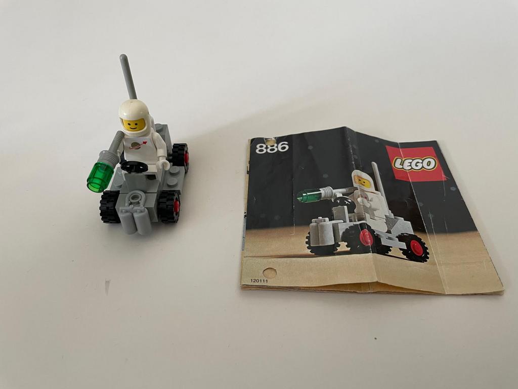 Vintage Lego Classic Space 886 Space Buggy, Ophalen of Verzenden, Zo goed als nieuw