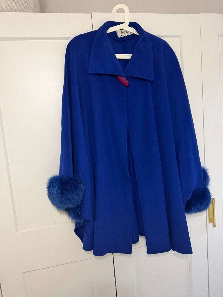 Vinted jas van ALAIN CHABASON Paris, Ophalen of Verzenden, Zo goed als nieuw, Blauw