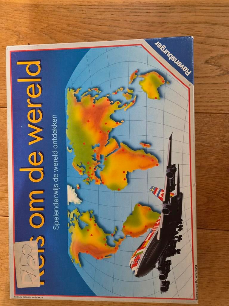 Bordspel Reis om de wereld, Ophalen of Verzenden, Gebruikt
