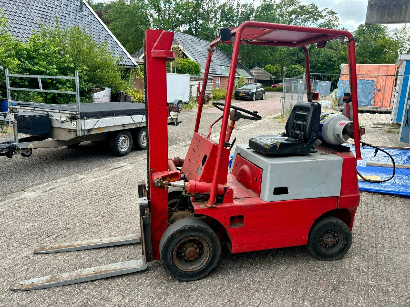 Toyota LPG Heftruck 1500kg, Zakelijke goederen, Machines en Bouw | Heftrucks en Intern transport, 1000 tot 2000 kg, Ophalen, LPG