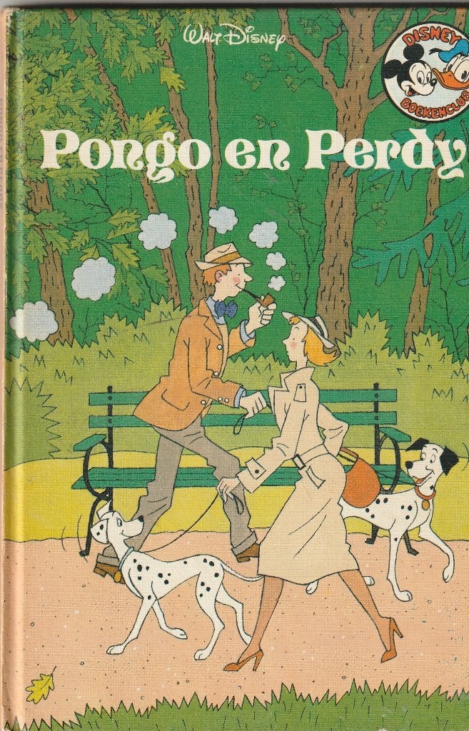 Pongo en perdy walt disney jaren 70 boekje, Ophalen of Verzenden, Gelezen, Fictie algemeen
