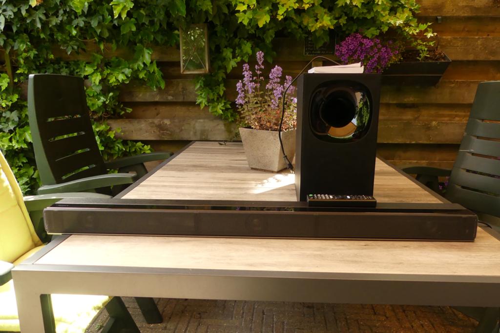 Te Koop Sound Bar HT-ZF9, Ophalen of Verzenden, Zo goed als nieuw