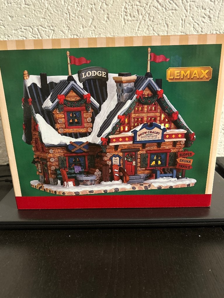 Lemax snow chalet, Ophalen of Verzenden, Nieuw