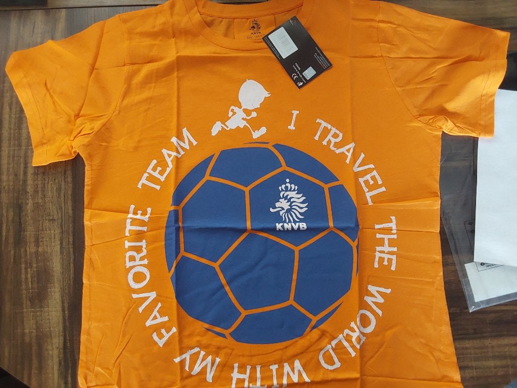 Nieuwe Kinder Voetbalshirt, Maat XS of kleiner, Ophalen of Verzenden, Nieuw, Shirt