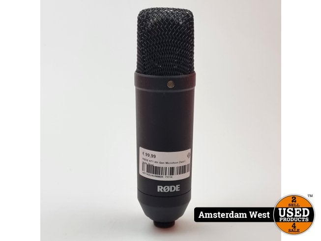 RØDE NT1 4th Gen Microfoon Zwart | Nette Staat, Rode, Zo goed als nieuw, Support@rode.com, 107 Carnarvon Street
Silverwater, NSW 2128
Australia