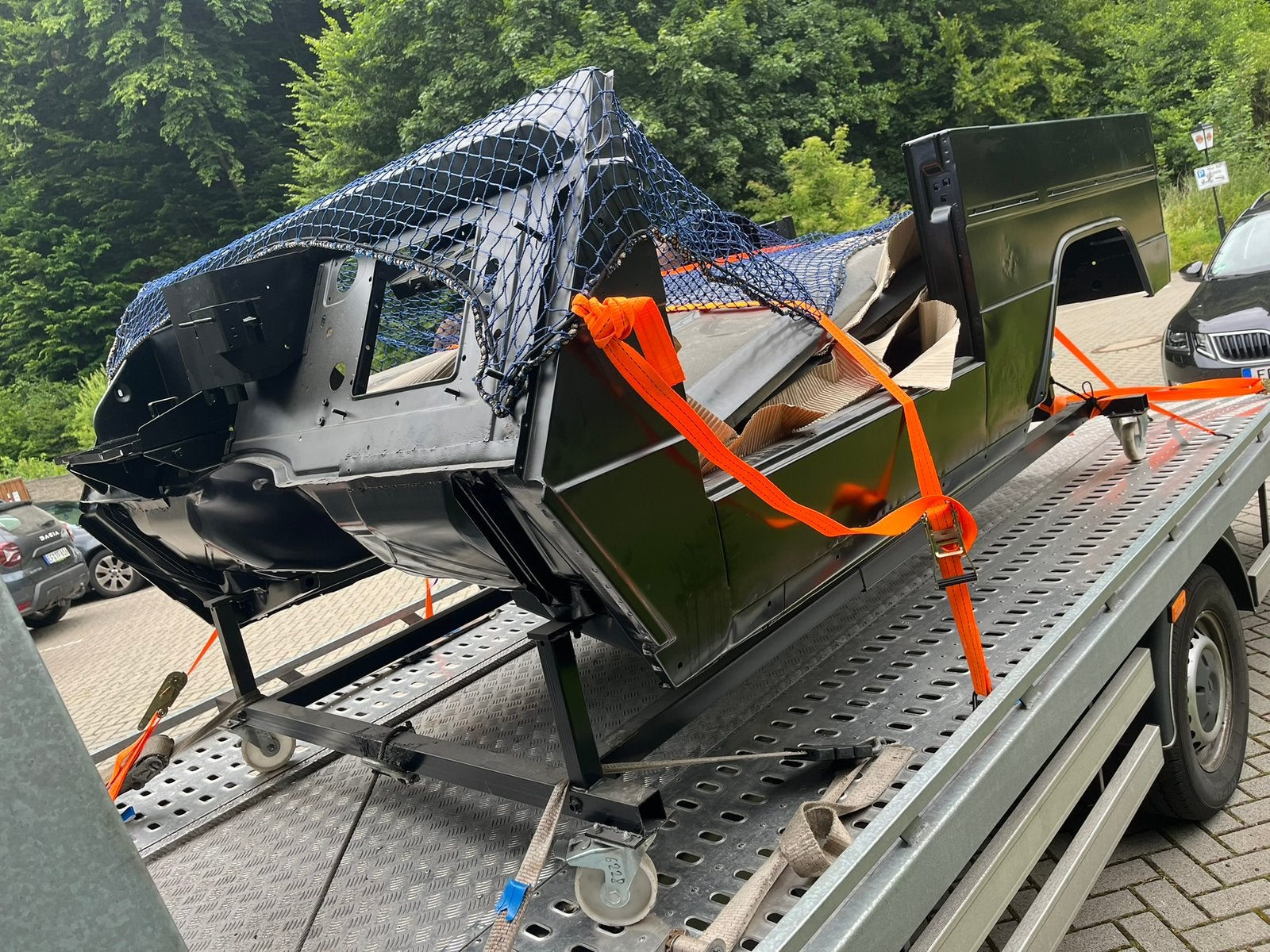 Peugeot P4 body, Ophalen