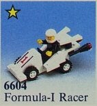 Lego Town Classic Town Race 6604 Formula-I Racer, Lego, Ophalen of Verzenden, Compleet, Complete set