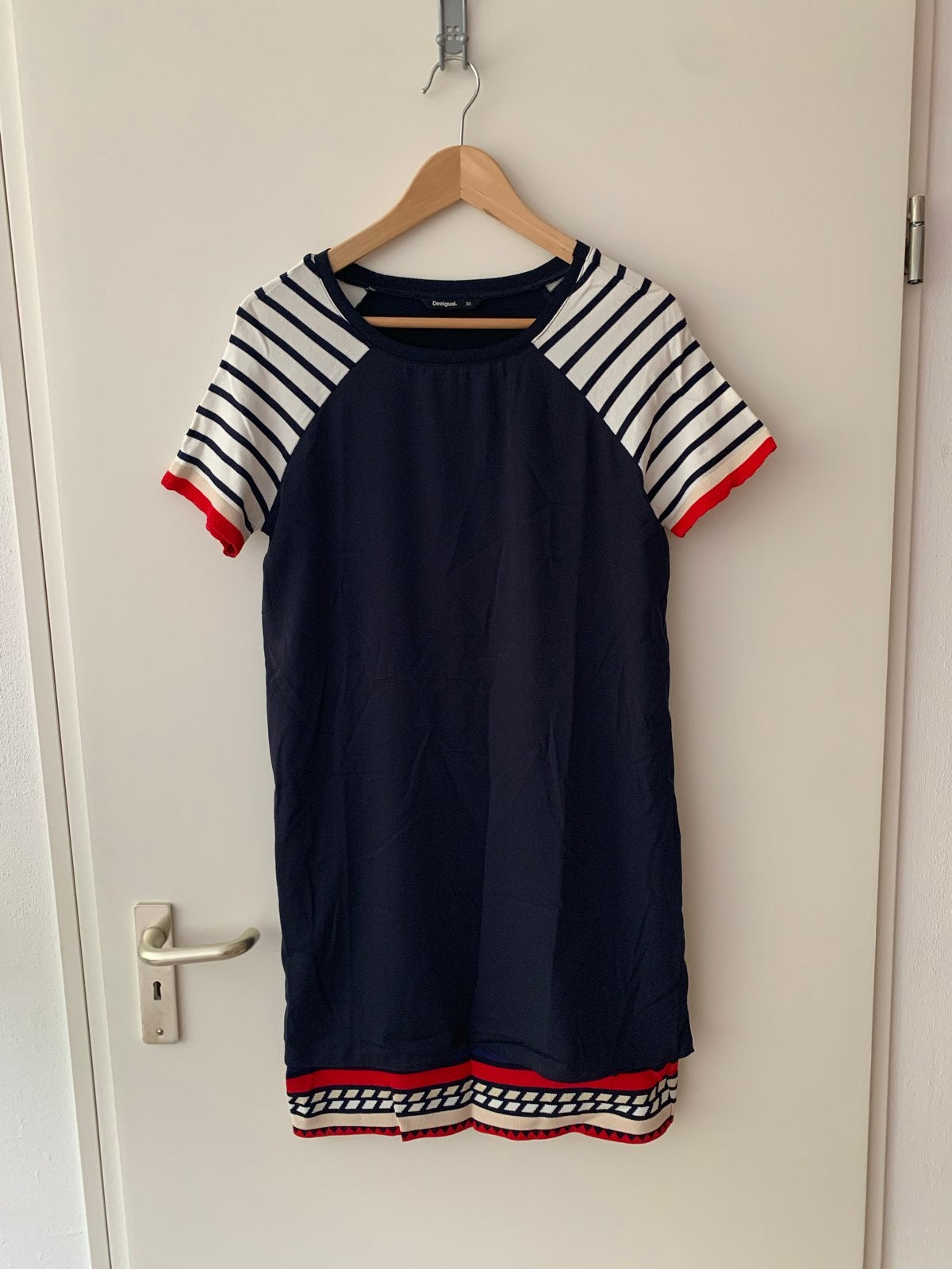 Desigual jurk maat 36, Kleding | Dames, Blauw, Ophalen of Verzenden, Zo goed als nieuw, Maat 36 (S)