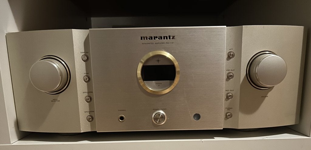 Marantz PM11 S1, Zo goed als nieuw, 60 tot 120 watt, Stereo, Ophalen