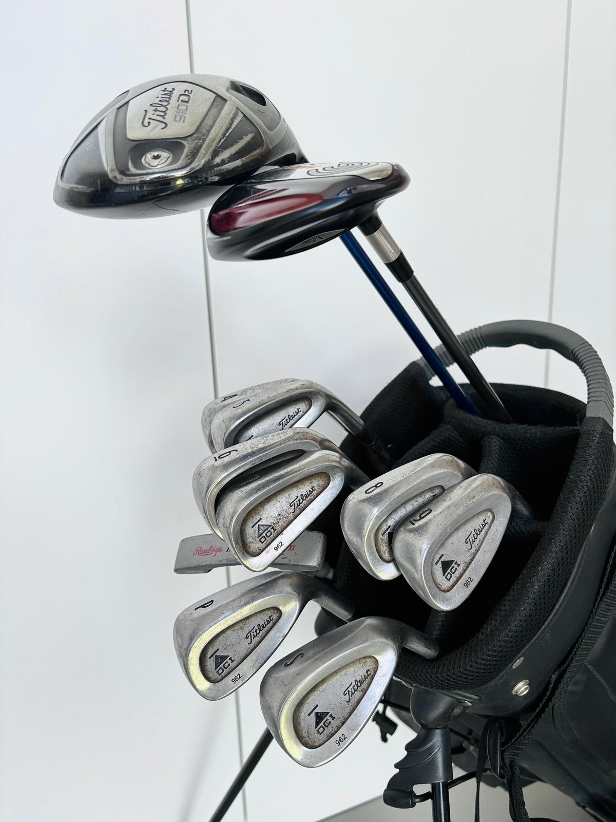 Golfset: Titleist + Cleveland, Ophalen of Verzenden, Gebruikt, Set, Overige merken