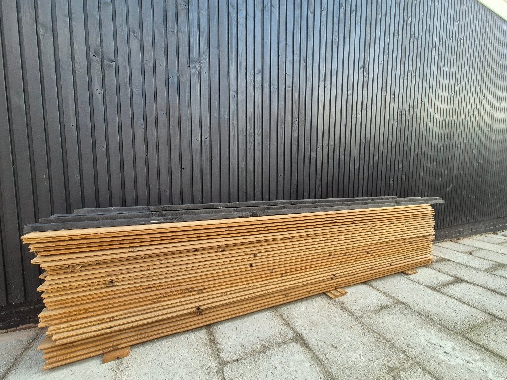 Thermo Grenen Dubbele Rhombus 19x120x2700mm, Ophalen, Minder dan 25 mm, Nieuw, 250 tot 300 cm