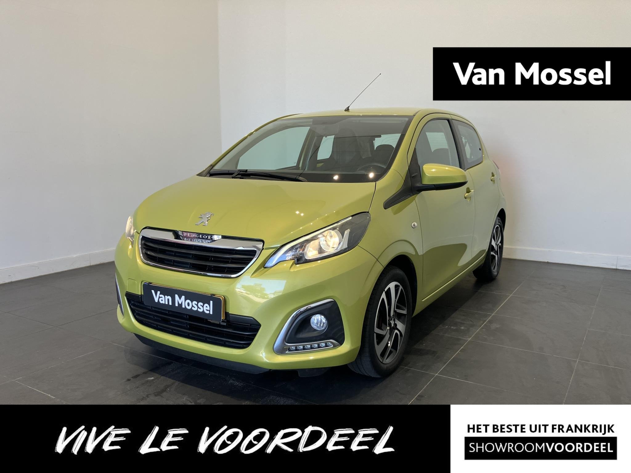 Peugeot 108 1.0 e-VTi Allure | Camera | Climate control | Un, Voorwielaandrijving, 12 maanden, Stof, Gebruikt
