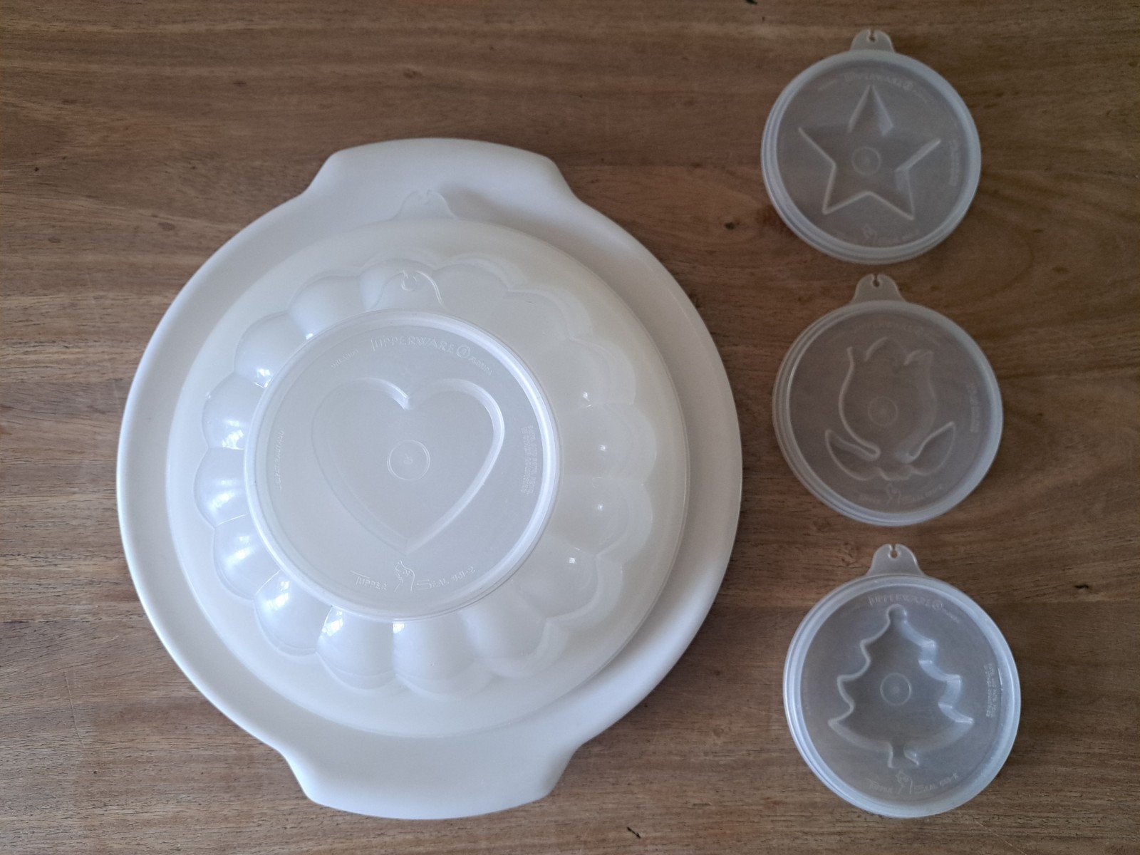 Tupperware puddingvorm set / vliegende schotel, Ophalen of Verzenden, Overige typen