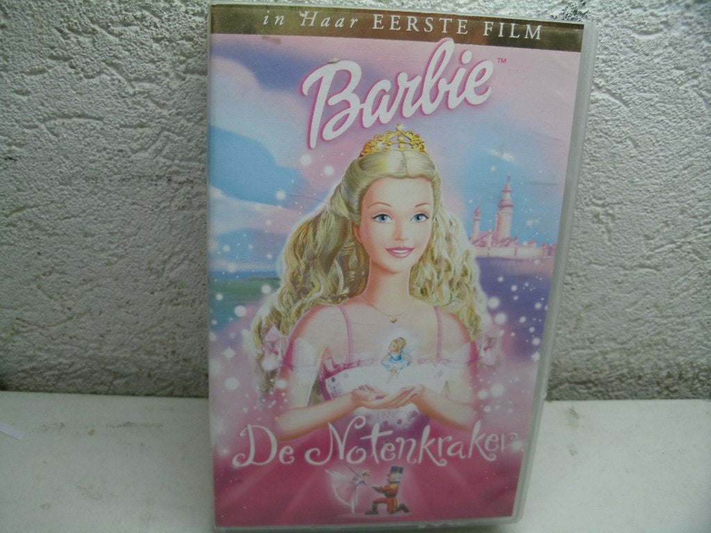 vhs 143a barbie de notenkraker, Alle leeftijden, Ophalen of Verzenden, Zo goed als nieuw