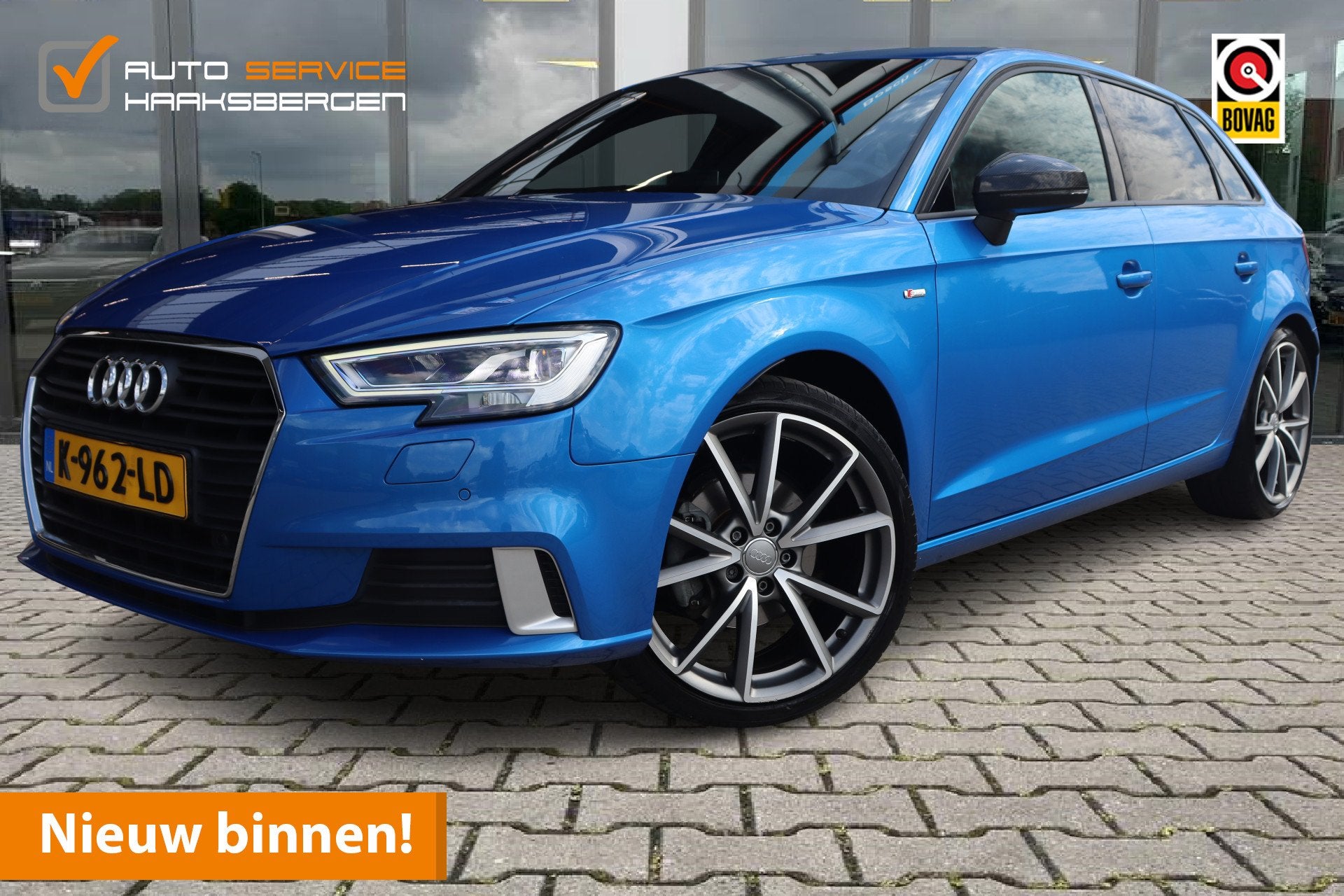 Audi A3 Sportback 1.4 TFSI S Line | B&O | 19 Inch | Carplay, Gebruikt, Euro 6, 4 cilinders, 150 pk