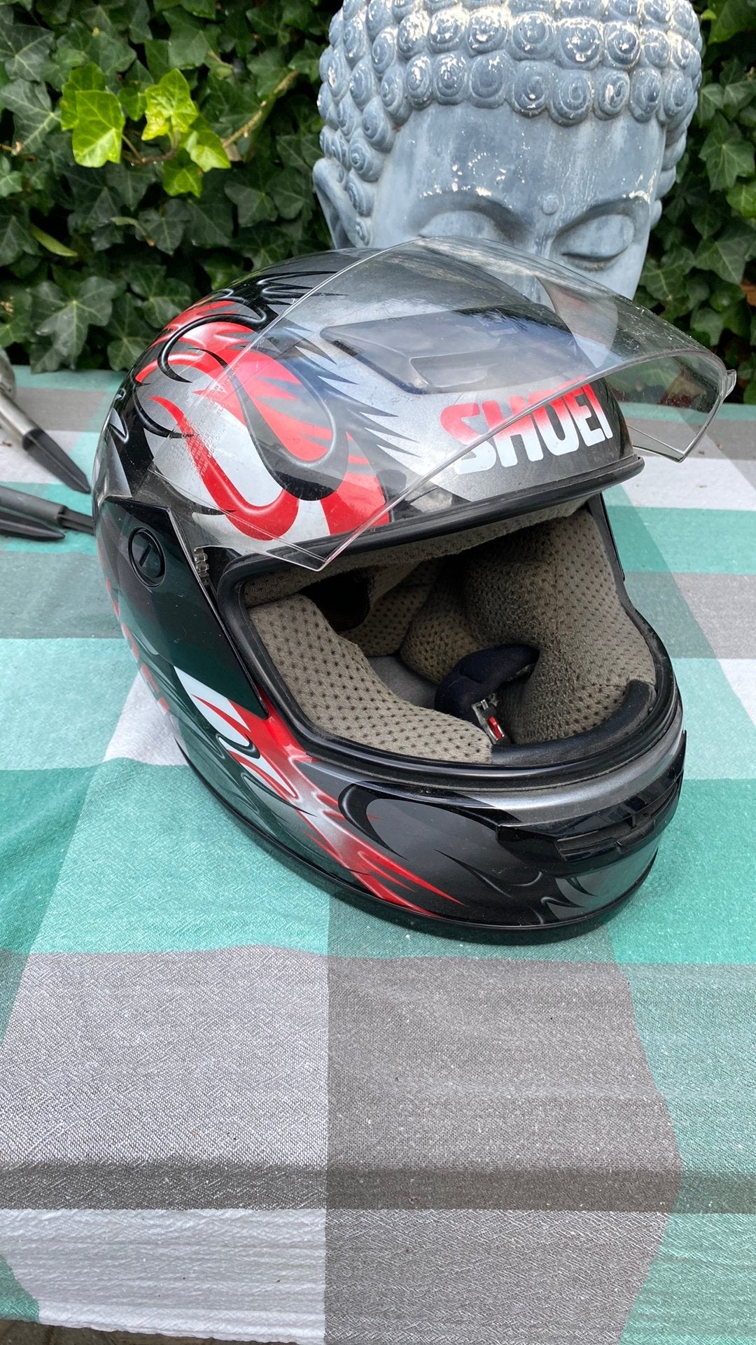 Oude shoei helm XS, XS, Ophalen of Verzenden, Integraalhelm, Shoei