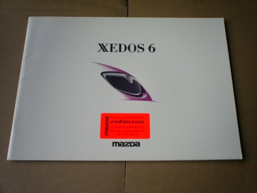 Xedos 6 [ 1992 36 pag. Duits ], Verzenden, Zo goed als nieuw