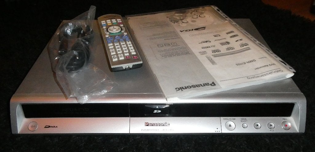 Panasonic DMR-EH55 Dvd Harddisk Recorder speler, Ophalen of Verzenden, Zo goed als nieuw, Harddiskrecorder