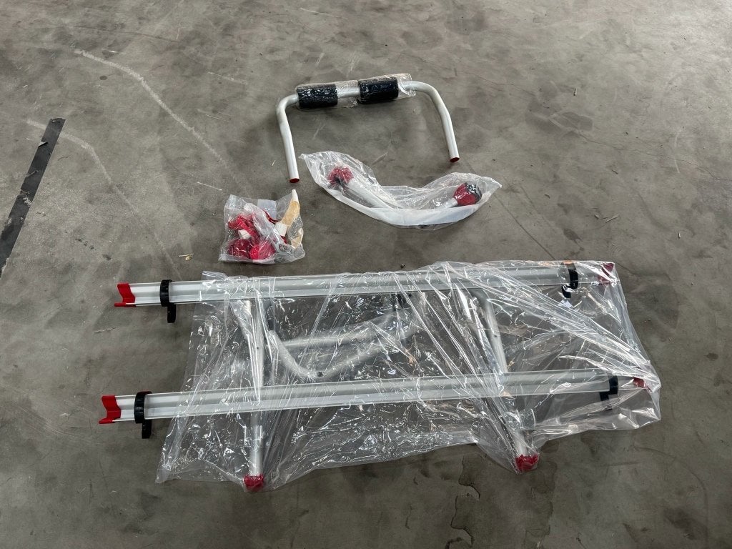 nieuwe Fiamma fietsendrager voor camperbus / Fiat Ducato, Ophalen, 2 fietsen, Nieuw, Achterklepdrager